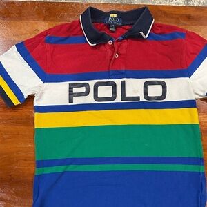 Polo by Ralph Lauren Multicolor Striped Polo Shirt